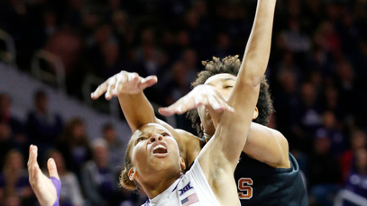 No. 6 Texas women pull away to beat Kansas State 66-51